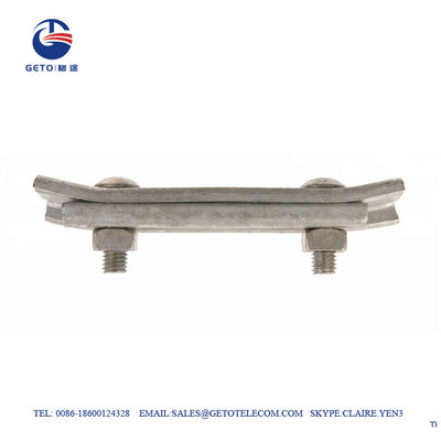 11mm 3 Bolzen 8KN verkabeln gebogene ADSS-Suspendierungs-Klammer