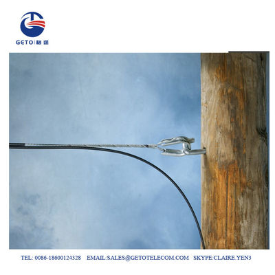 Schraubenartige Nylonkabelschelle PDE FTTH Standard-PLP Armor Rods
