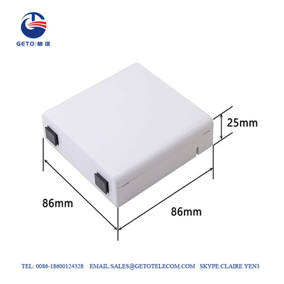 FTTH Sc/APC-Frontplatten-Wandsteckdose Soem-Faser-Anschlusskasten IP65