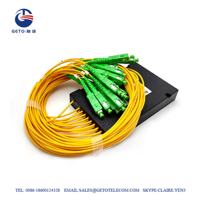 1*16 Glasfaser-Splitter für Schränke SC-APC Plc