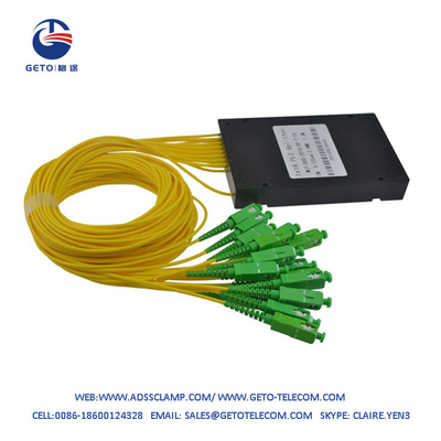 1*16 Glasfaser-Splitter für Schränke SC-APC Plc