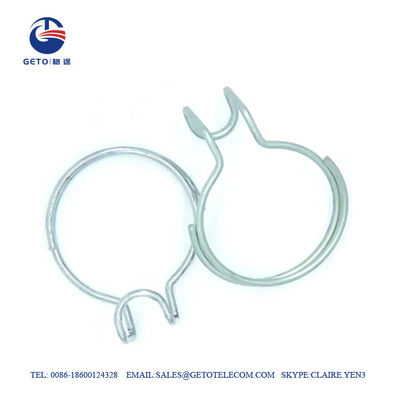 200N FTTH CMR Faser-Lamelle-Klammer ISO 9001, vertikale Kabel-Management-Ringe