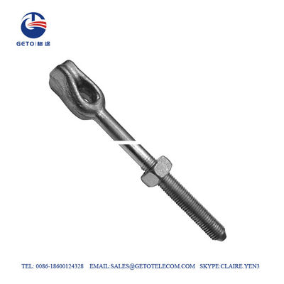 Zoll 11.5KN TEB des Muffen-Augen-0,75 galvanisierte Bolzen und Nüsse