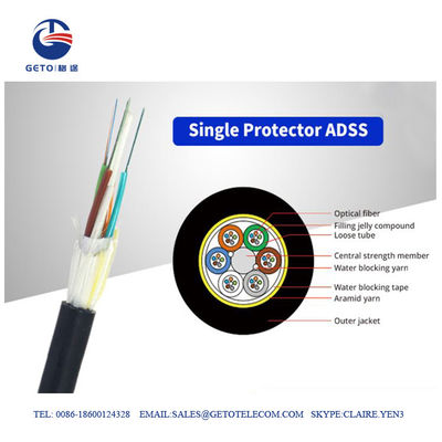 Alles Kern-LWL - Kabel des Nichtleiter-2000 der Meter-OM2 6