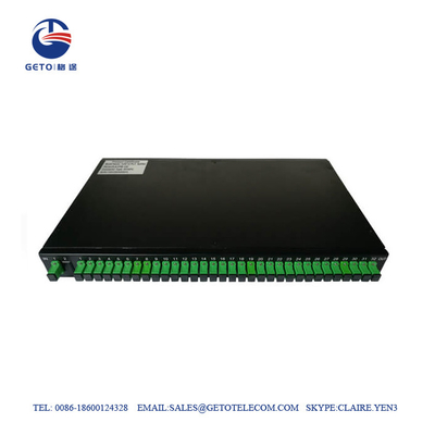 Faser-Optikteiler-Gestell-Berg Plc 1650nm 1×32