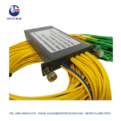 Lichtleiterkabel-Teiler-Modul 2×32 Mini-LGX Kassetten-1260nm